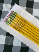 Pencils - Personalized #2 Ticonderoga