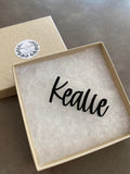 Personalized Tumbler Name Tag - 2 Layers