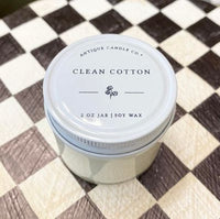 Antique Candle Co. - Clean Cotton 2oz. Candle