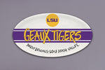 LSU Tigers Oval Plate