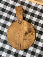 Wooden Bread/Charcuterie Board - Round