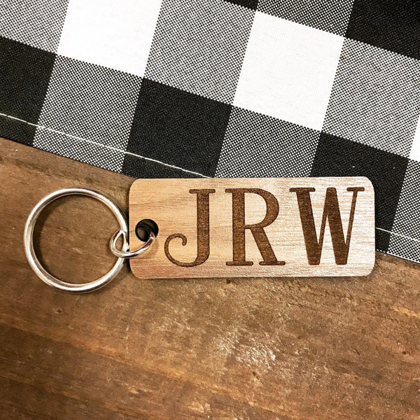 Keyring - Wooden - Personalized
