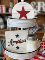 America - 6x6 Sign
