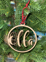 Custom Christmas Ornament - Olla