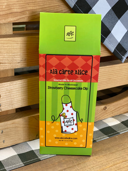 Ala Carte Alice - Strawberry Cheesecake Dip