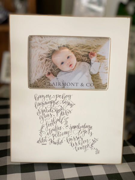 Louisiana Photo Frame
