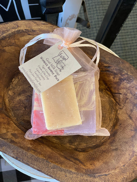 Goat Milk Soap-Women’s Sample Pack
