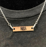 Wooden Bar Necklace