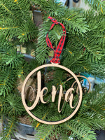Custom Christmas Ornament - Jena
