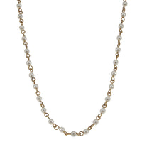 Jane Marie Pearl and Antique Gold Chain