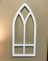 Wooden Cathedral Window - Small