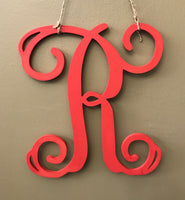 Wooden Initial